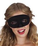 Oogmasker zwart