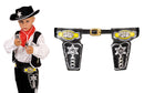 Cowboyholster dubbel Sheriff / Deputy