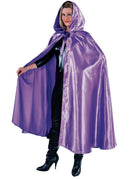 Cape met capuchon div. kleuren