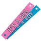 Opblaas ooievaar met 2 banners boy / girl 70 cm
