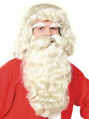 Baardstel Sinterklaas naturel nylon