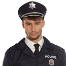 Politie pet met zilveren ster