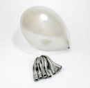 Ballonnen Metallic Silver  B105 100 stuks