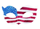Oogmasker USA stars and stripes