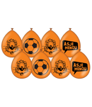 Loeki Party Ballonnen Oranje 8st