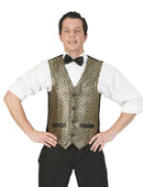 Disco gilet goud