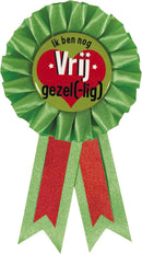 Rozet Vrijgezel(lig)