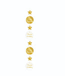 Hangdeco gold/white-Happy Birthday