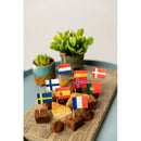 Vlagprikkertjes / Coctailprikkers Internationaal 50 stuks