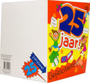 Kaart Cartoon 25 jaar