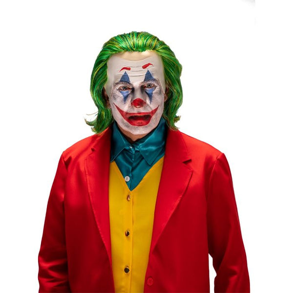 Heren pruik Crazy Clown