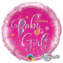 Folie helium ballon Baby Girls Stars