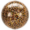 Folie helium ballon Orbz Luipaard
