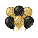 Ballonnen Classy Gefeliciteerd 6 stuks