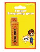 Kauwgom vinger snap