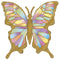 Folie helium ballon Shape Opal Butterfly  84cm