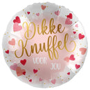 Folie helium ballon Dikke Knuffel voor Jou