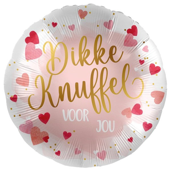 Folie helium ballon Dikke Knuffel voor Jou
