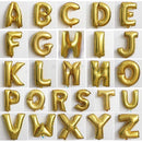 Folie Letter 16" goud verkrijgbaar van A tot Z