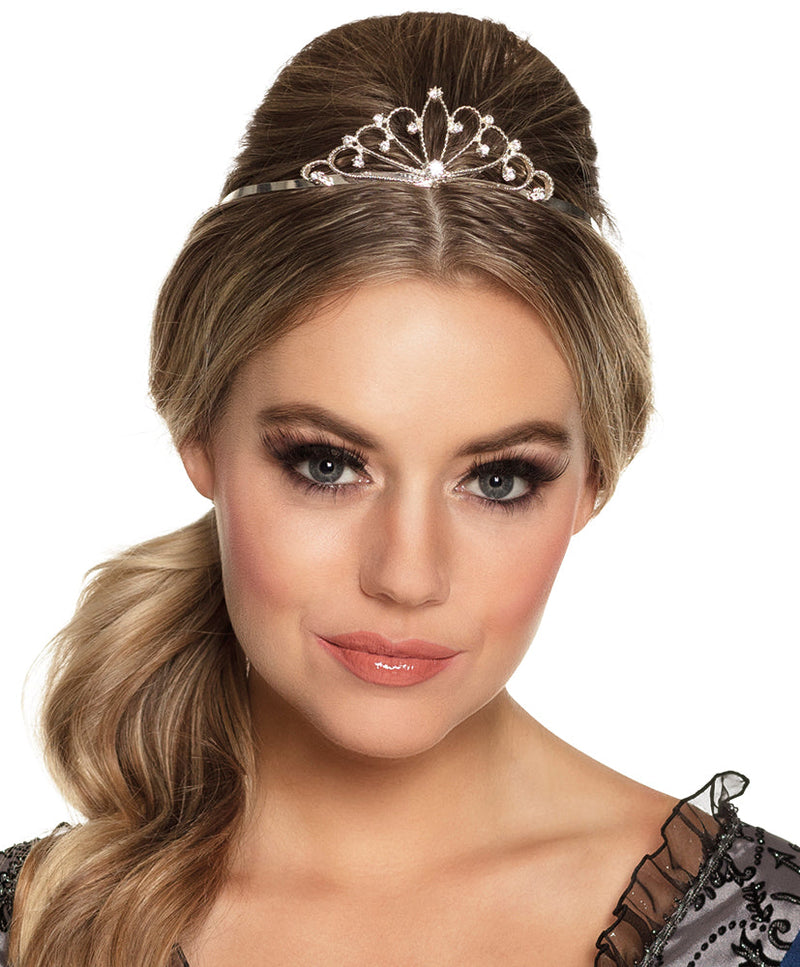 Kroon / Tiara Royal Queen met strass