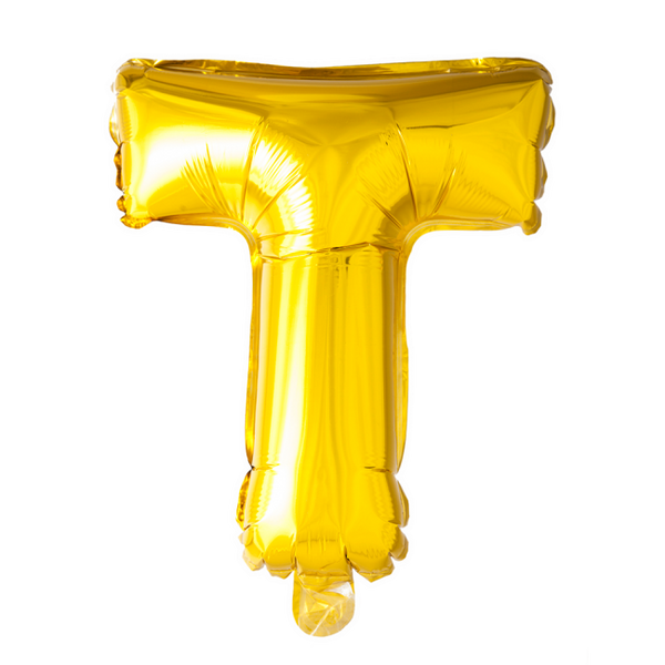 Folie Letter 16" goud verkrijgbaar van A tot Z