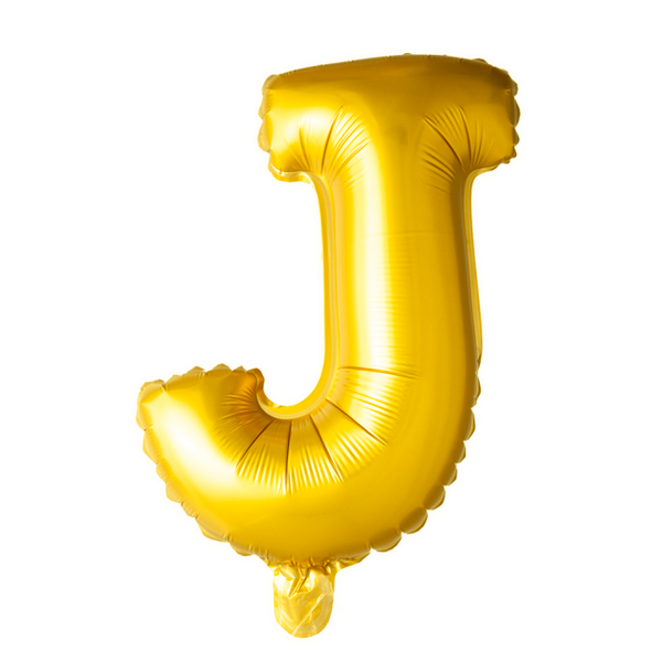 Folie Letter 16" goud verkrijgbaar van A tot Z