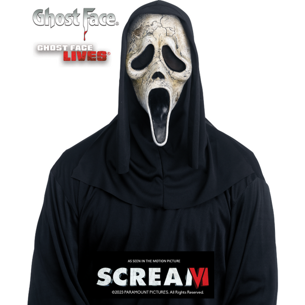 Masker Aged Ghost Face / Scream