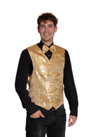 Gilet en Vlinderstrikje Goud