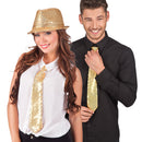 Stropdas Paillet 40cm, diverse kleuren