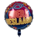 Folie helium ballon Hoera Geslaagd