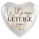 Folie helium ballon Getuige