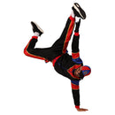 Piet Dance zwart/rood L