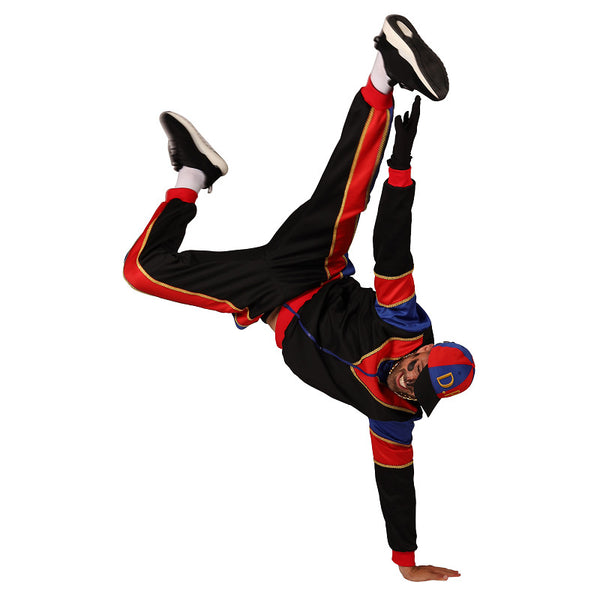 Piet Dance zwart/rood L