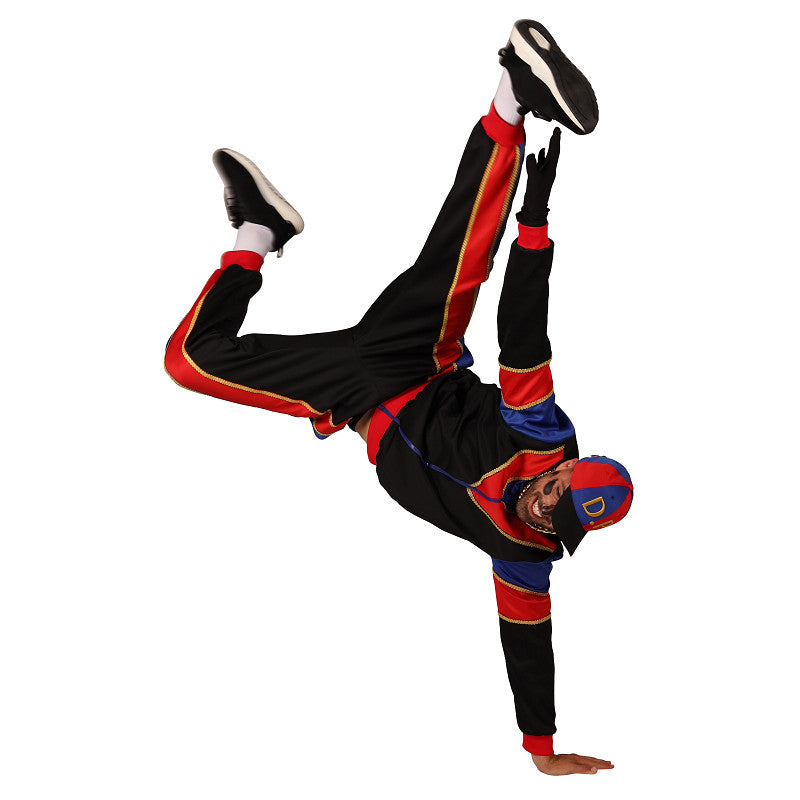 Piet Dance zwart/rood L