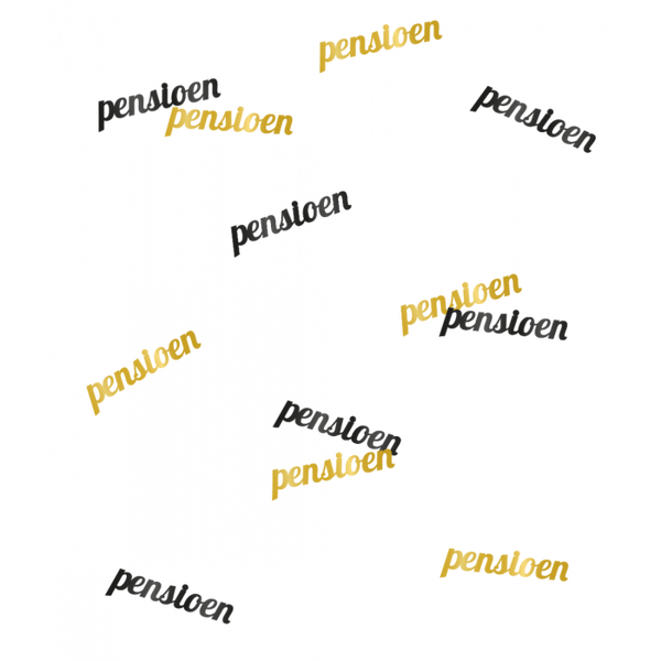 Classy Party Table Confetti Pensioen