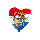 Folie helium ballon Welkom Thuis