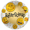 Folie helium ballon Beterschap Smiley