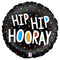 Folie helium ballon Hip Hip Hooray