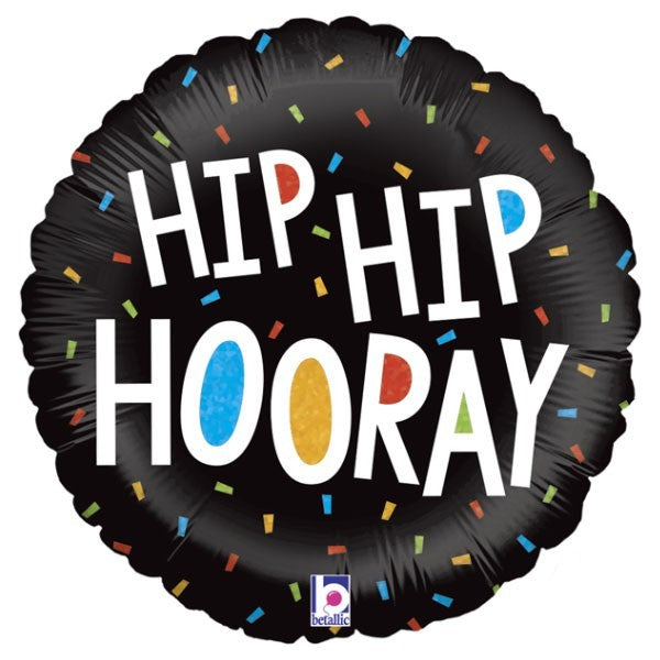 Folie helium ballon Hip Hip Hooray