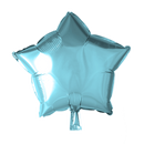 Folie helium ballon Ster lichtblauw