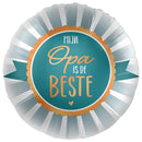 Folie helium ballon Opa is de beste