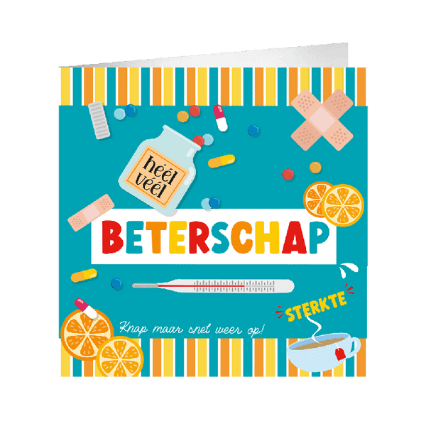 Kaart XL Beterschap (23x23cm)