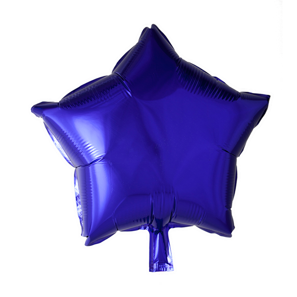 Folie helium ballon Ster paars