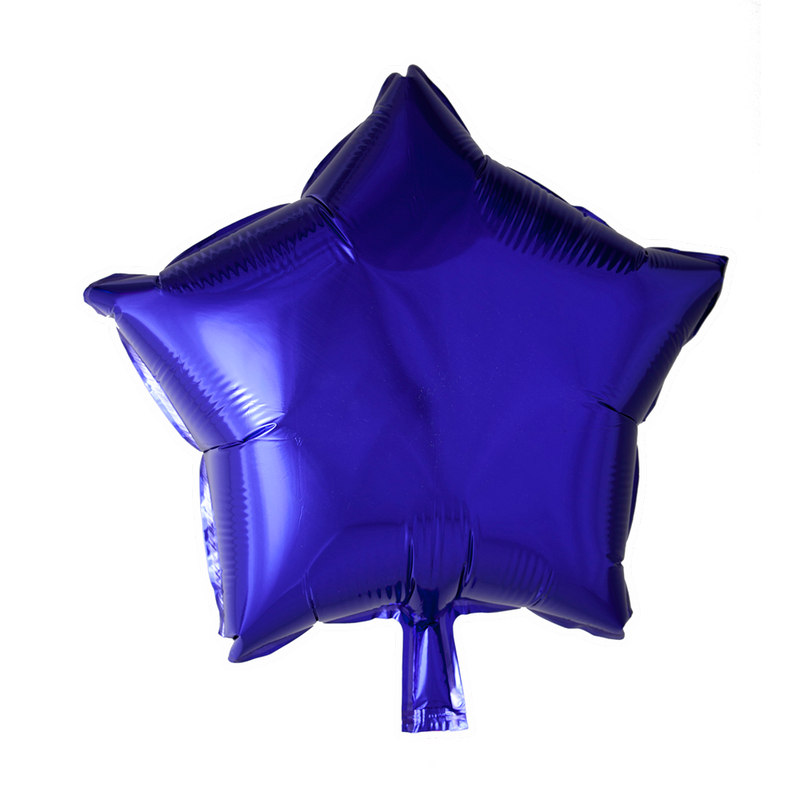 Folie helium ballon Ster paars