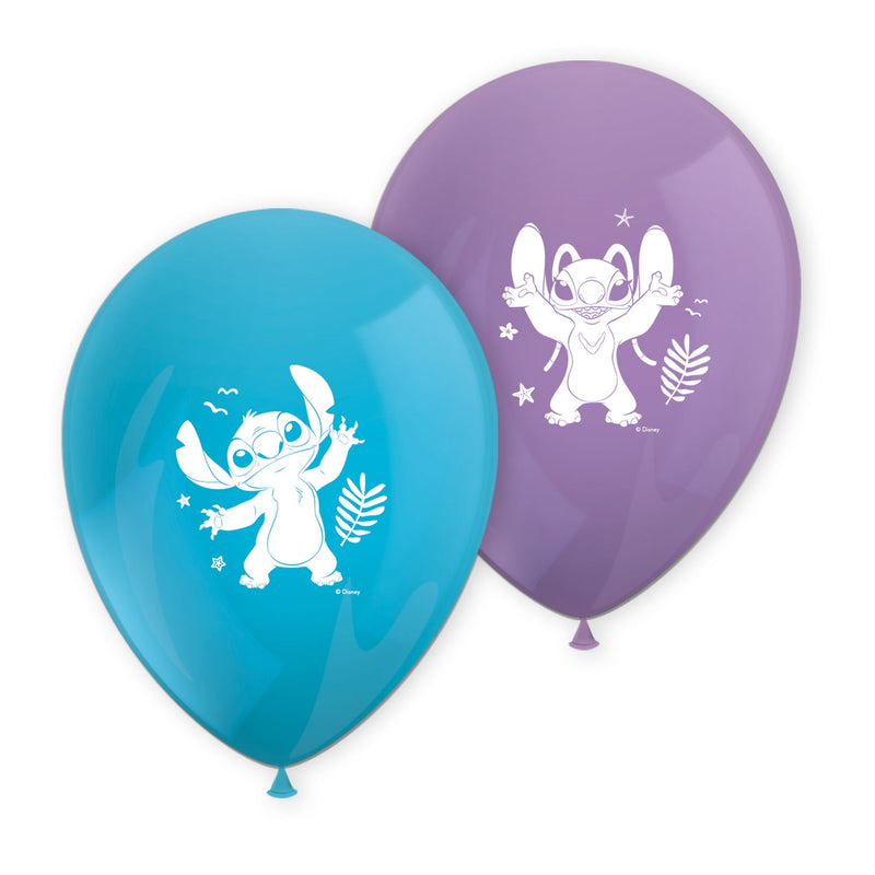 Ballonnen Lio & Stitch (8 stuks)
