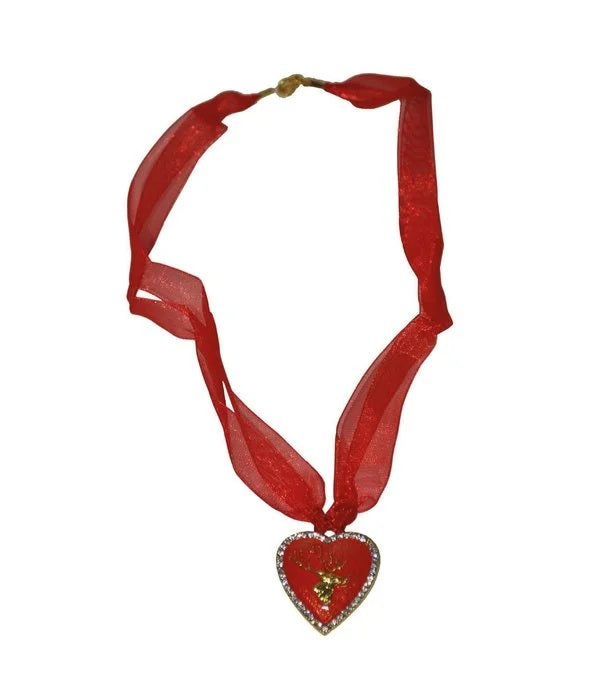 Ketting Oktoberfest Hart rood