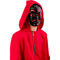 Masker Vendetta zwart + rood