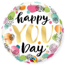 Folie helium ballon Happy You Day