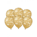 Ballonnen bedr 60 jaar Getrouwd 6 stuks