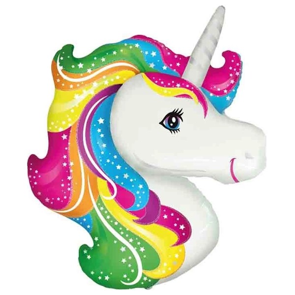 Folie helium ballon Shape Unicorn  101cm